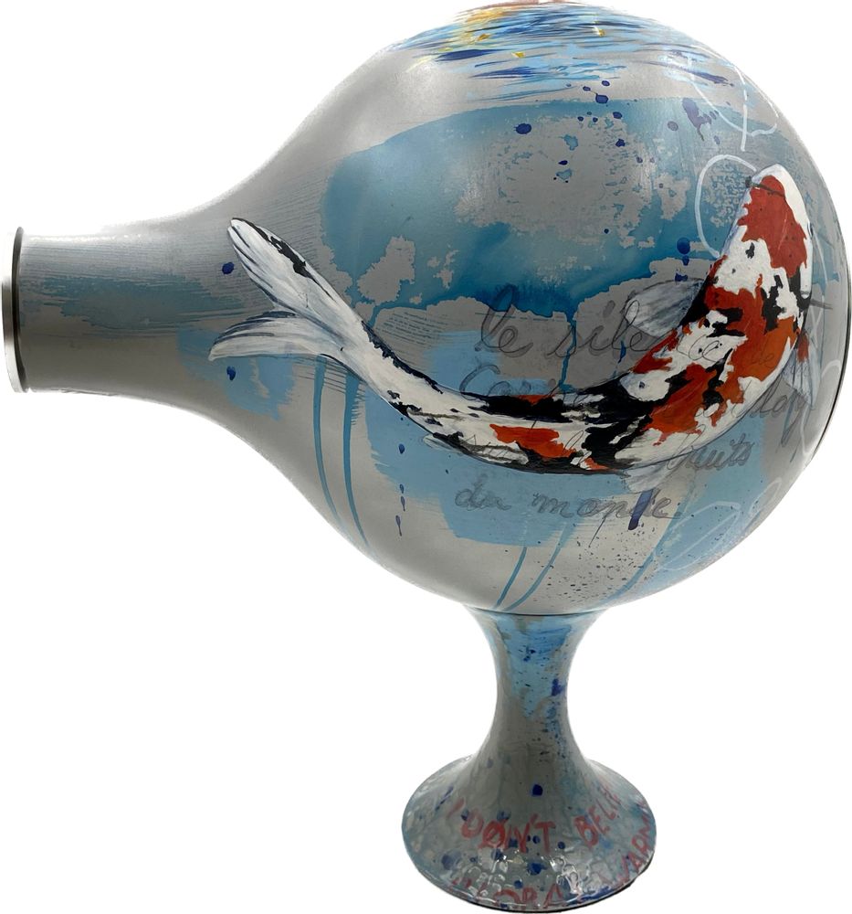 Objets de décoration - Enceinte Iris - Carpe Koî - LA MANUFACTURE D'ORPHÉE