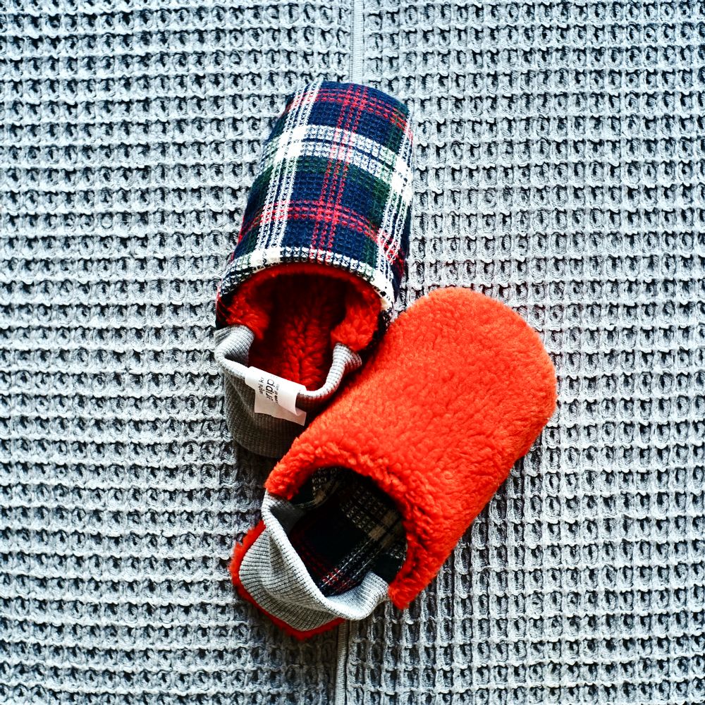 Gifts - Waffle plaid x Toscana boa - MERIPPA