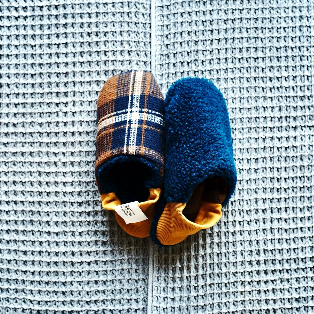 Gifts - Waffle plaid x Toscana boa - MERIPPA