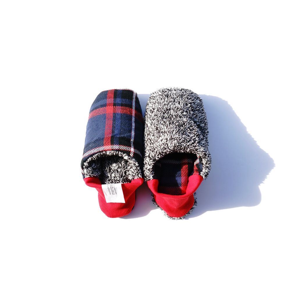 Gifts - Cotton Plaid x Moco moco pile - MERIPPA