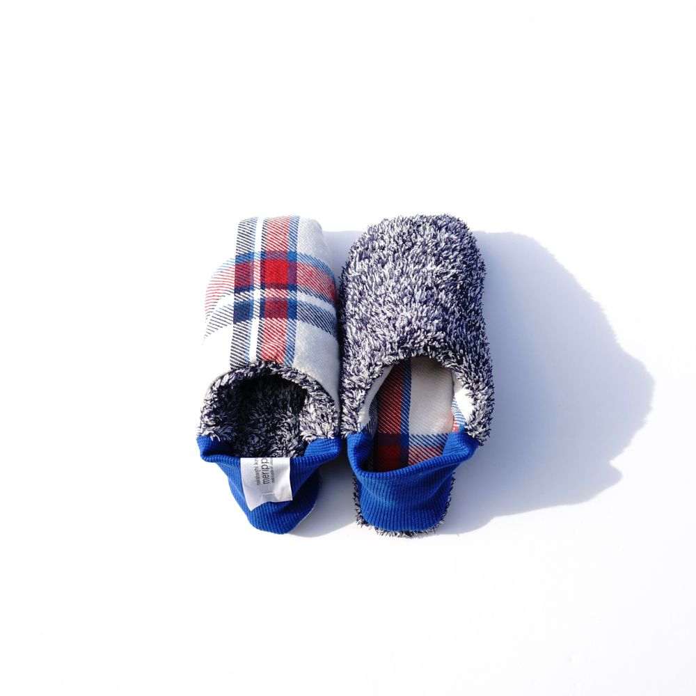 Gifts - Cotton Plaid x Moco moco pile - MERIPPA