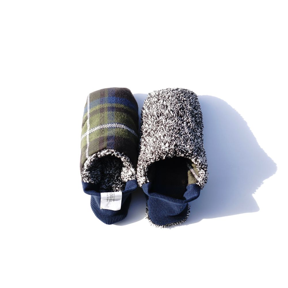 Gifts - Cotton Plaid x Moco moco pile - MERIPPA