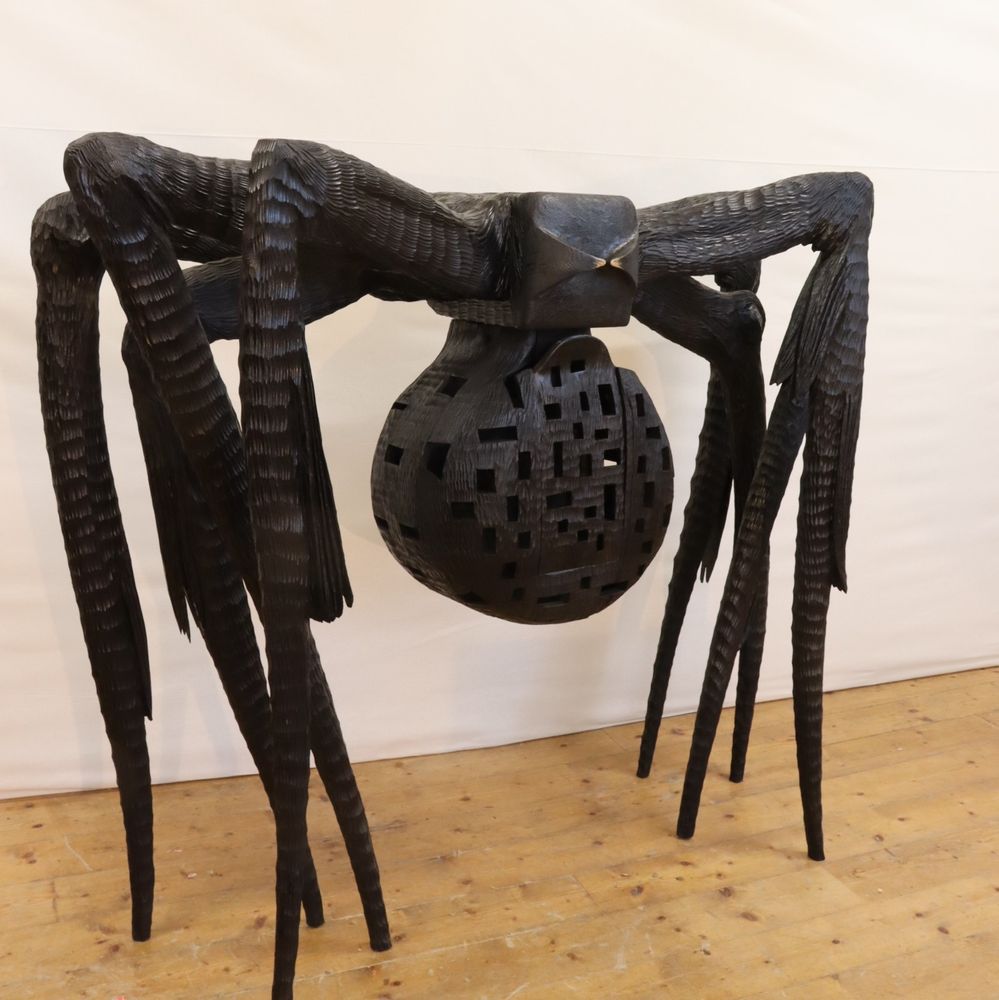 Sculptures, statuettes et miniatures - console "Bonheur noir". - THIERRY LAUDREN