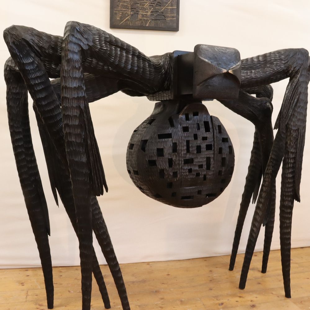 Sculptures, statuettes et miniatures - console "Bonheur noir". - THIERRY LAUDREN