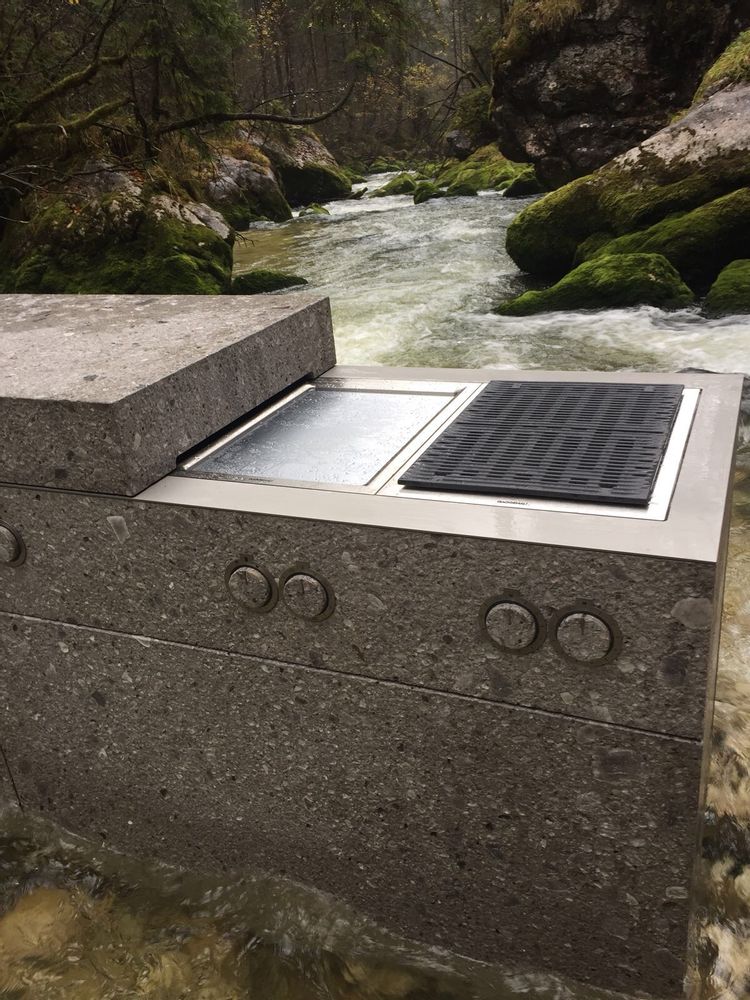 Outdoor kitchens - Ceppo di Gré® stone kitchen. - MARINI MARMI SRL