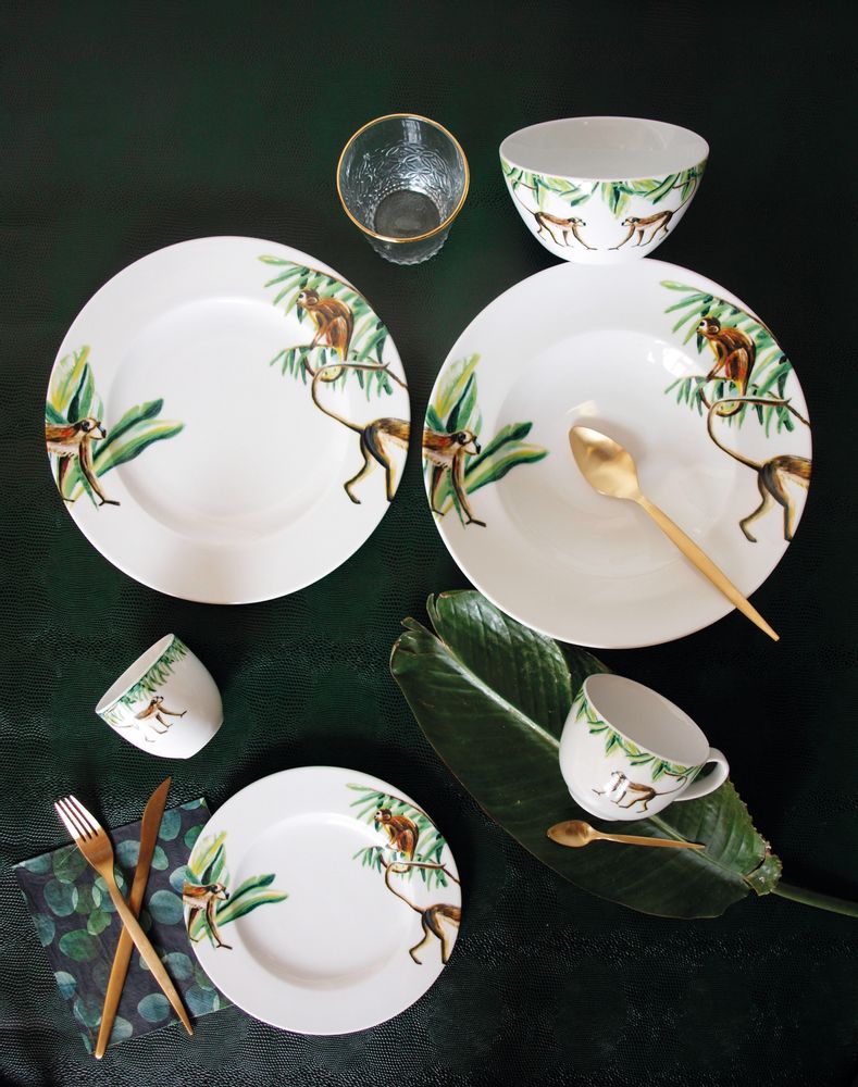 Trays - Dinnerware sustainable porcelain, made in Europe - CATCHII WALLPAPER, CUSHIONS, POUFS & HARDWARE