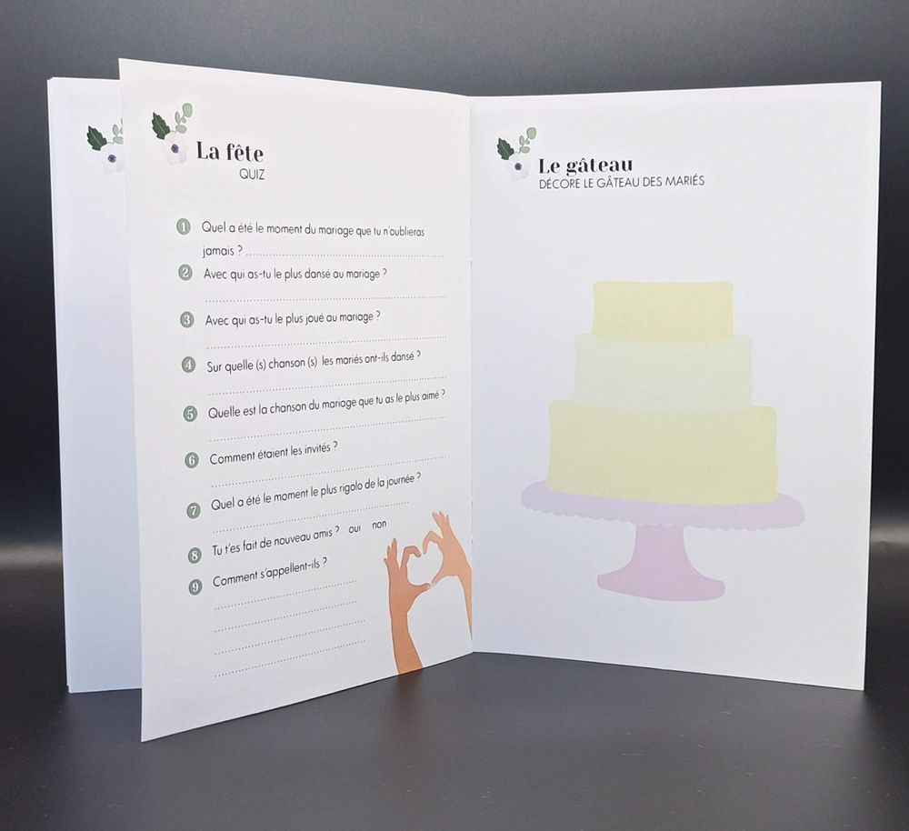 Stationery - Carnet enfant pour mariages - WANDERWORLD