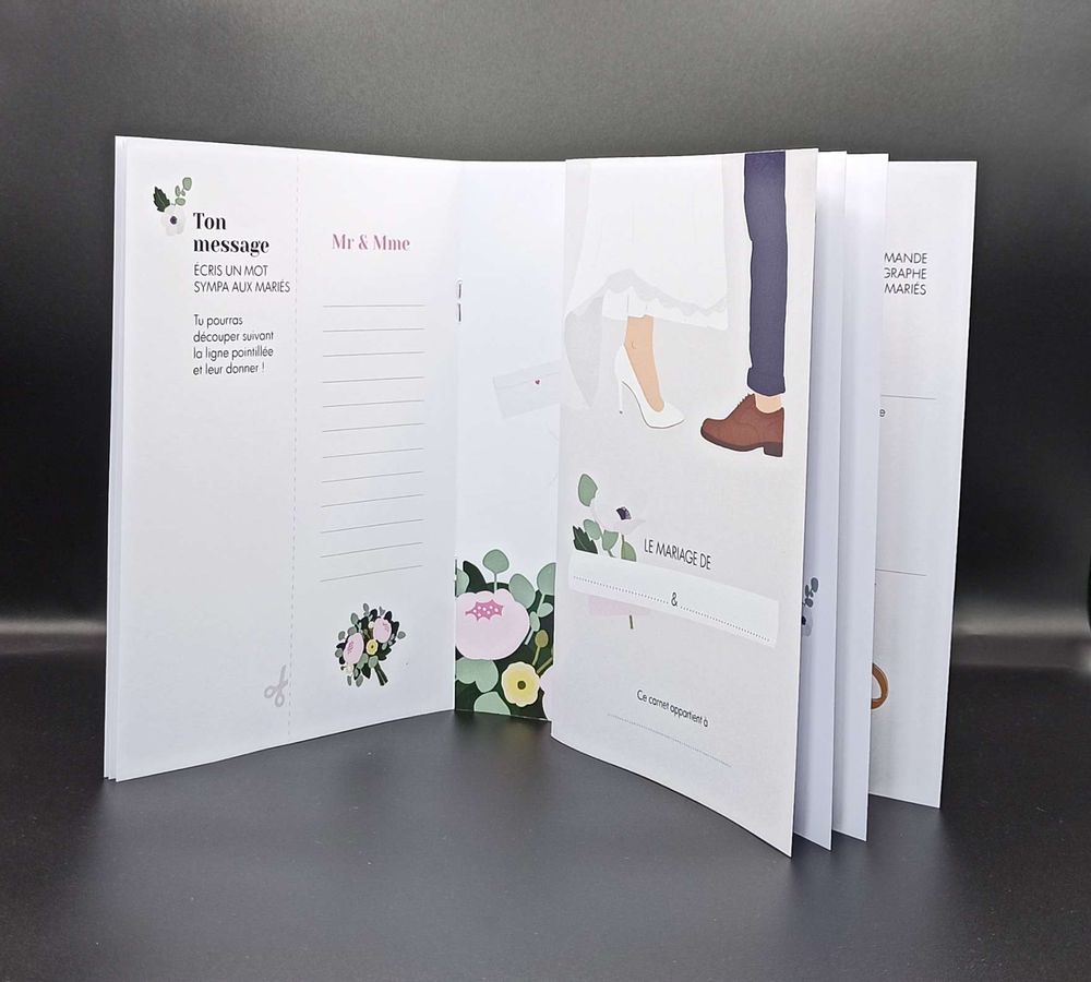 Stationery - Carnet enfant pour mariages - WANDERWORLD
