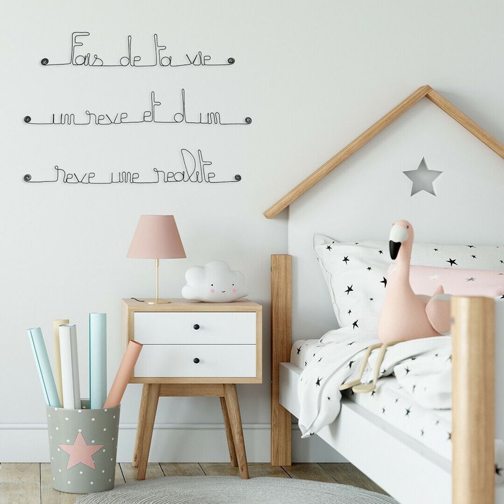 Other wall decoration - Wire sculpture - Dream Wall Quote - L'ATELIER DES CREATEURS