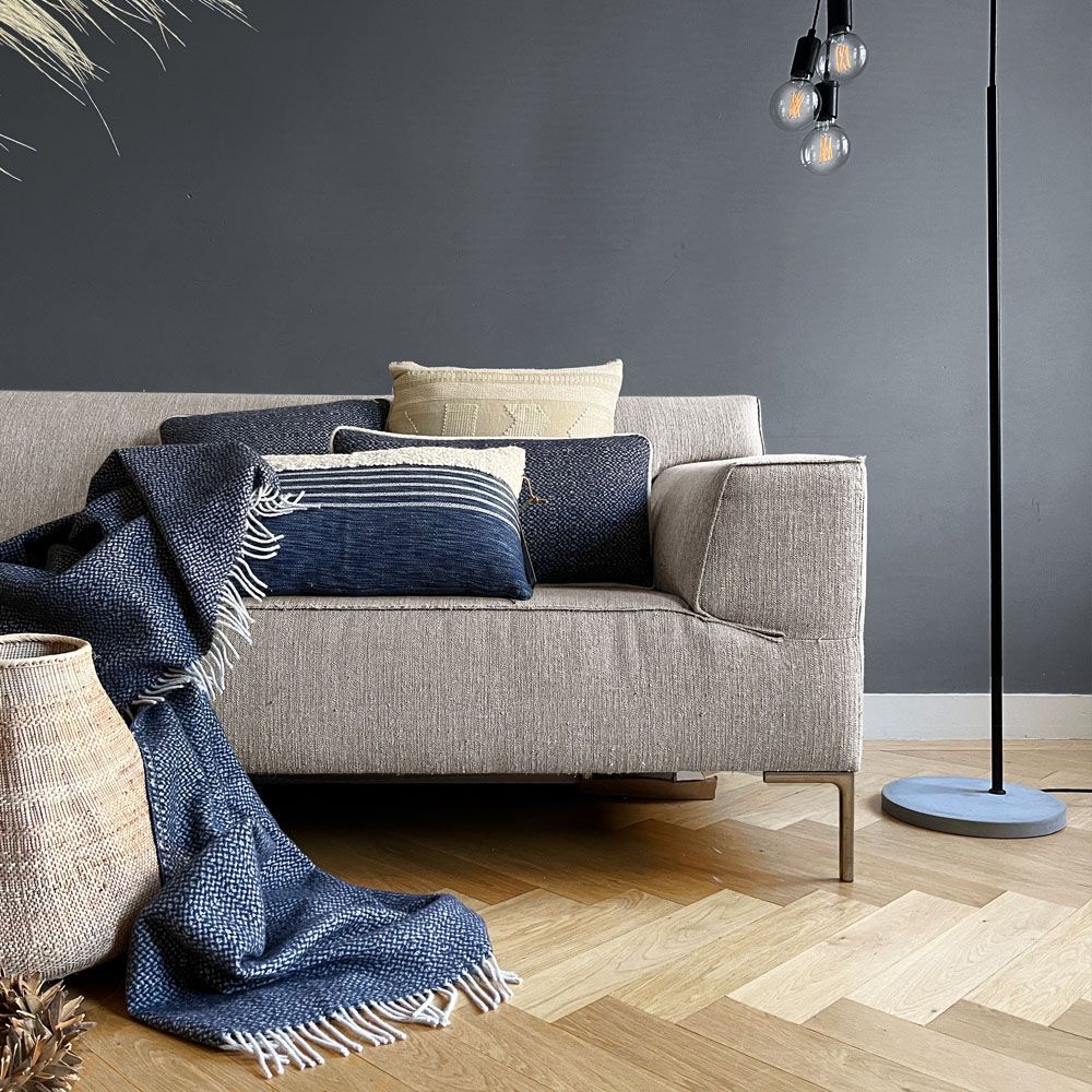 Throw blankets - Recycled cushion throw collection - MALAGOON