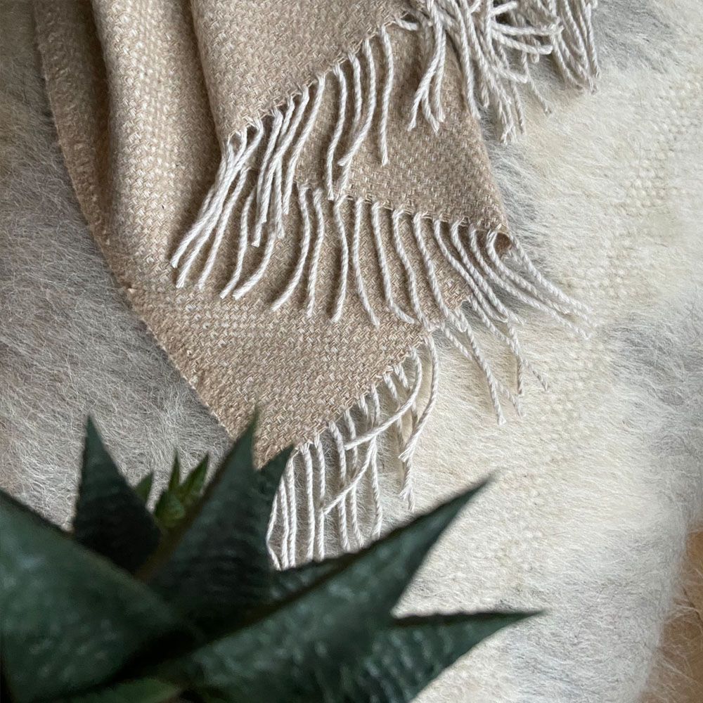 Throw blankets - Recycled cushion throw collection - MALAGOON