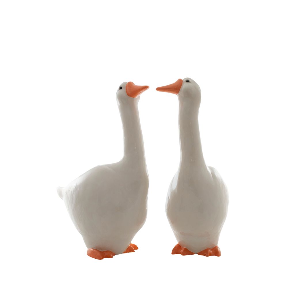 Sculptures, statuettes et miniatures - oies - VALERIE COURTET