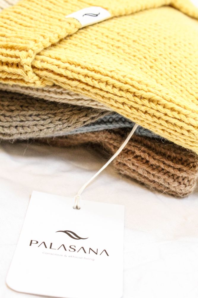 Chapeaux - Bonnet en laine de Baby Alpaga et PET recyclé - PALASANA