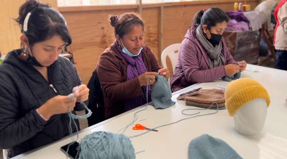 Chapeaux - Bonnet en laine de Baby Alpaga et PET recyclé - PALASANA