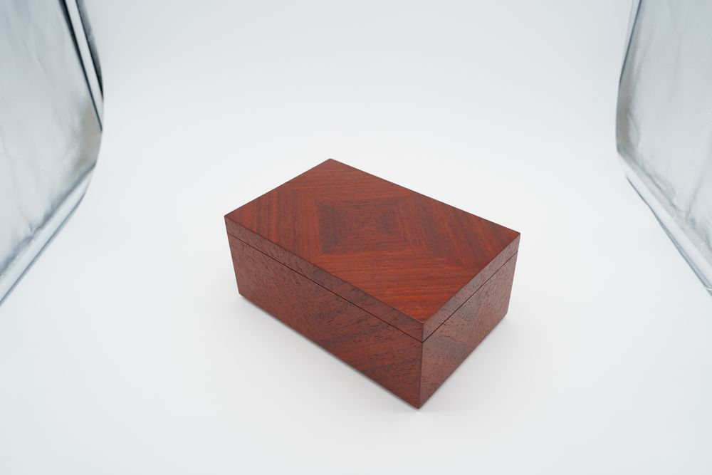 Caskets and boxes - Rosewood jewelry box - TURQUOISE MOUNTAIN
