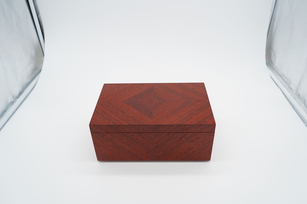 Caskets and boxes - Rosewood jewelry box - TURQUOISE MOUNTAIN