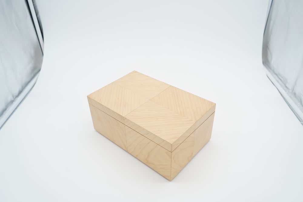 Caskets and boxes - Maple jewelry box - TURQUOISE MOUNTAIN