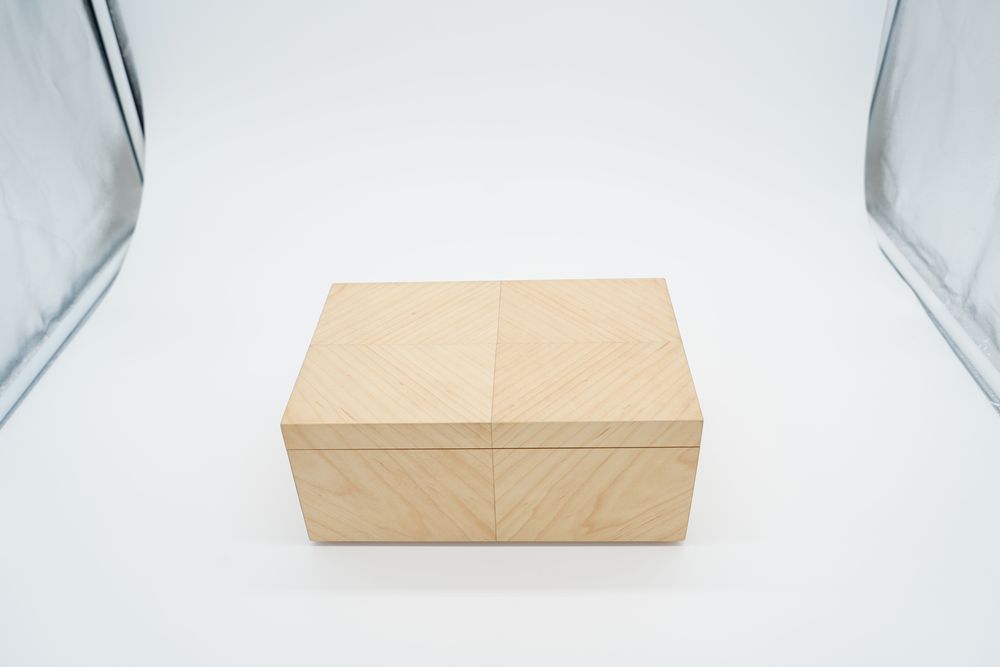 Caskets and boxes - Maple jewelry box - TURQUOISE MOUNTAIN