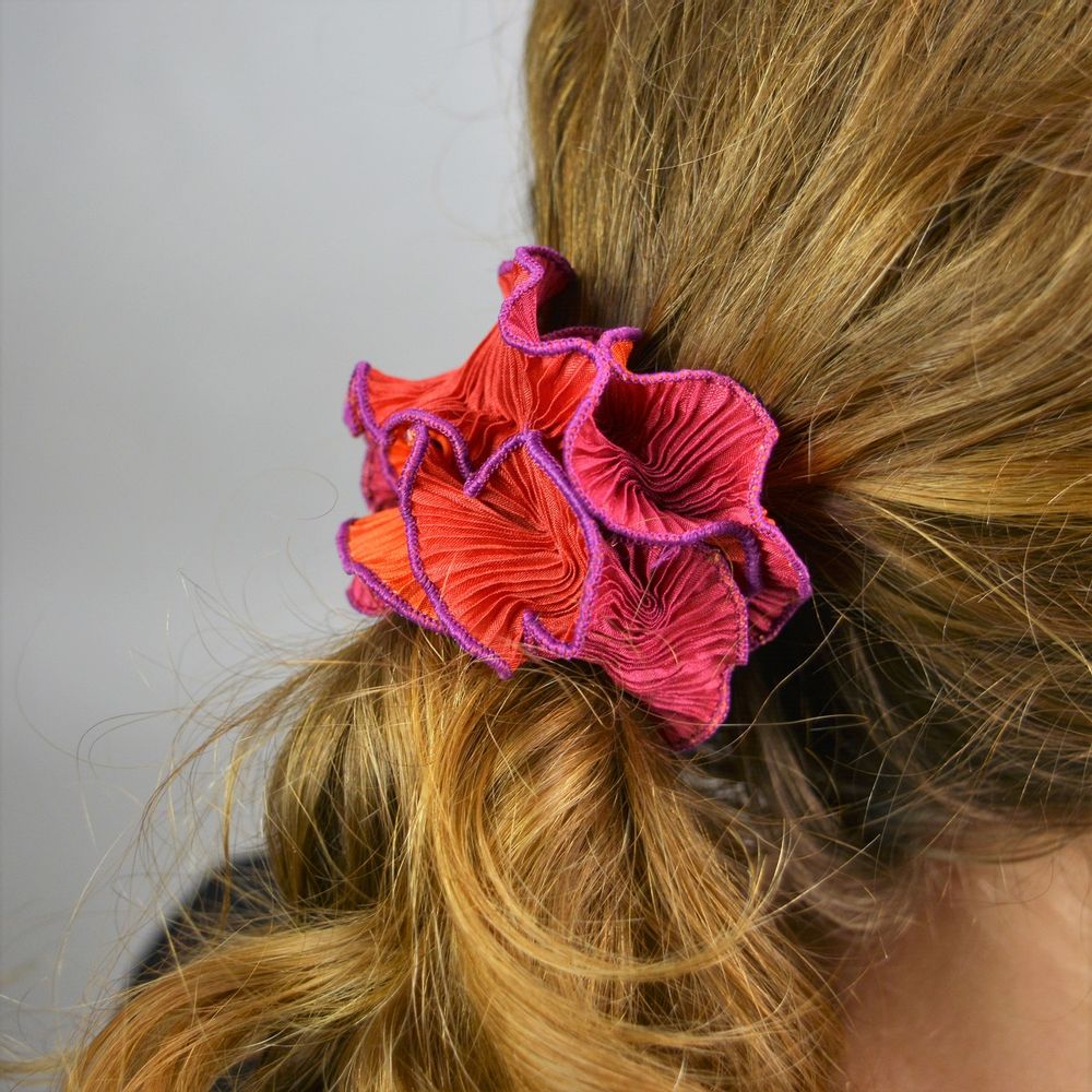 Jewelry - Farandole pleated textile bracelet - LINÉ-GÖLZ