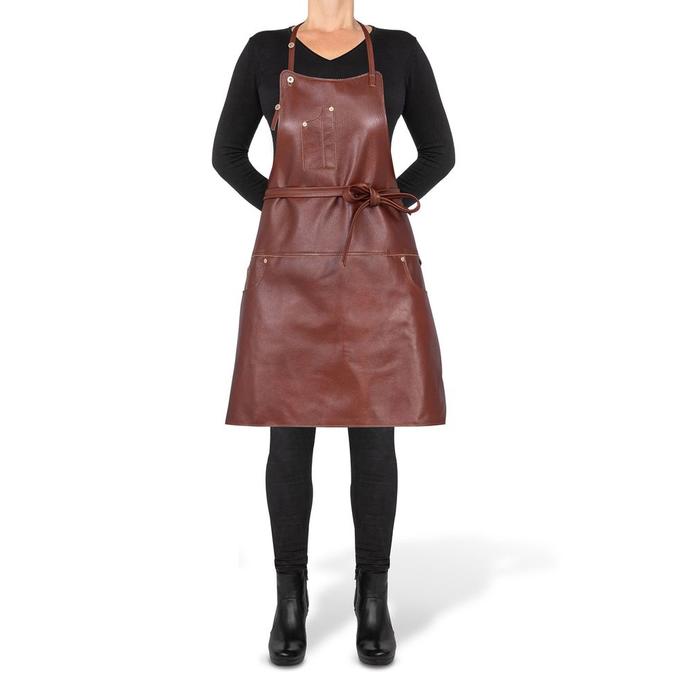 Aprons - Five pockets apron - Full grain leather - DUTCHDELUXES INTERNATIONAL BV