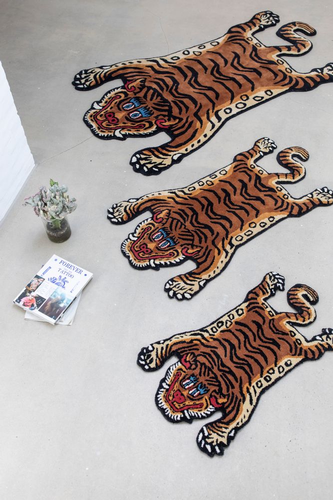 Tapis design - Tapis Tiger, petit - BONGUSTA