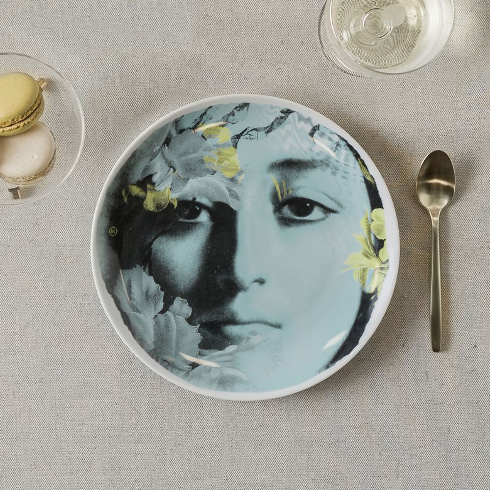 Everyday plates - 4 porcelain plates - River - IBRIDE