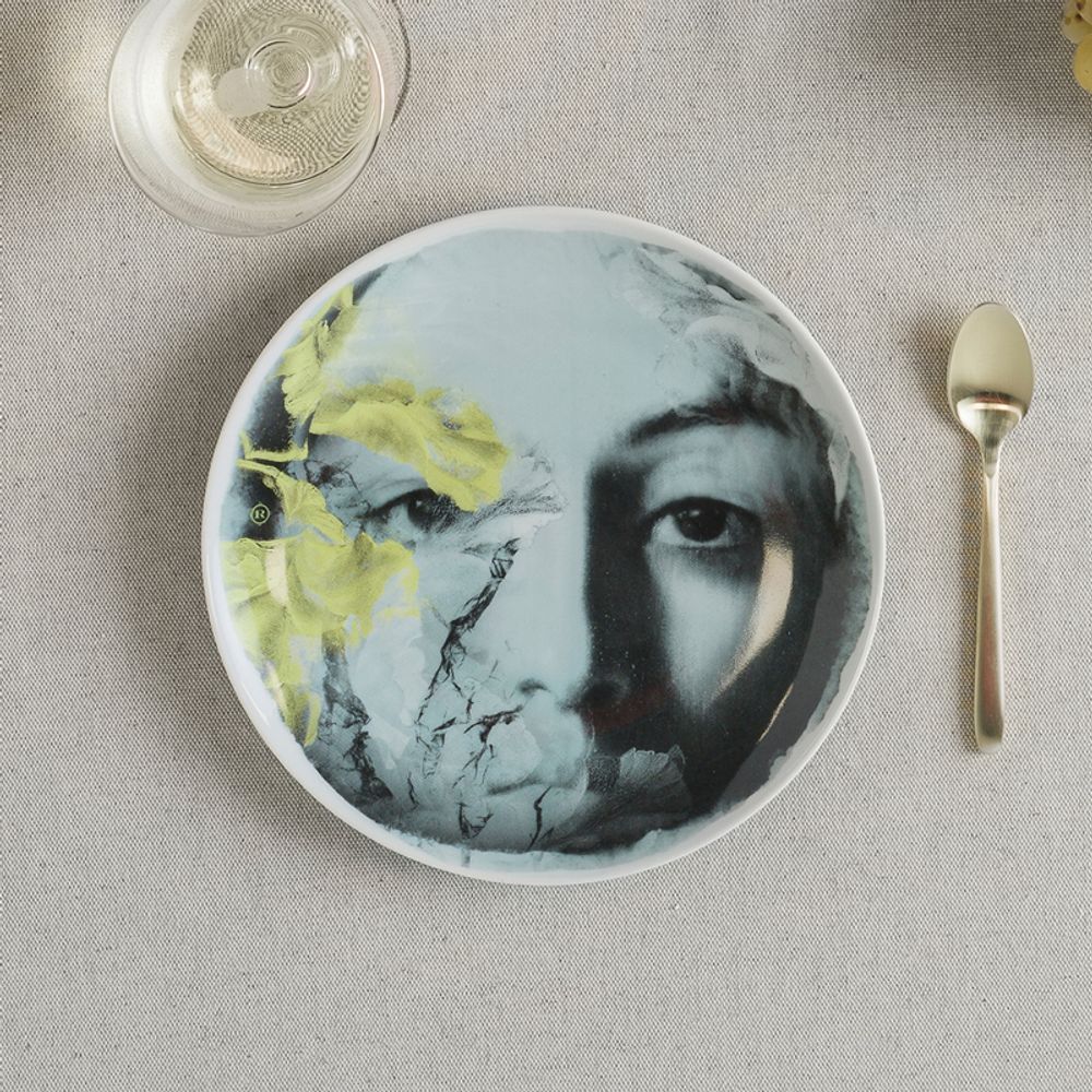 Everyday plates - 4 porcelain plates - River - IBRIDE