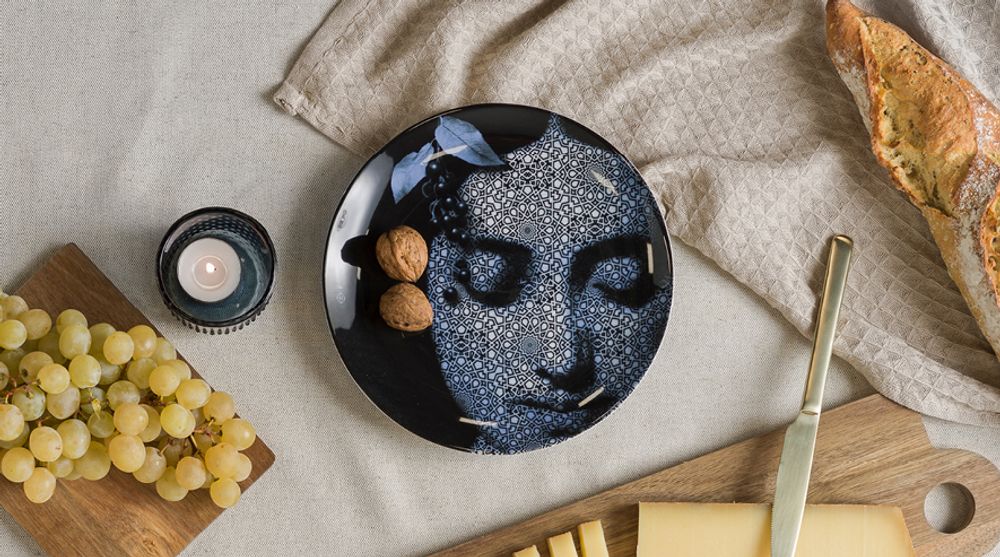 Formal plates - 4 Porcelain plates - Osorio - IBRIDE