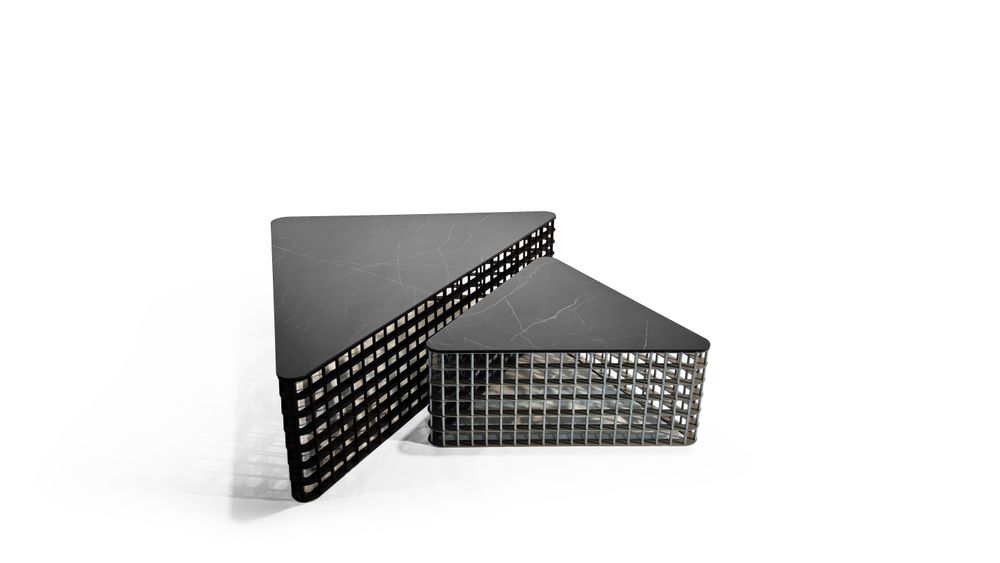 Tables basses - Ensemble de tables basses Angle - COBERMASTER CONCEPT