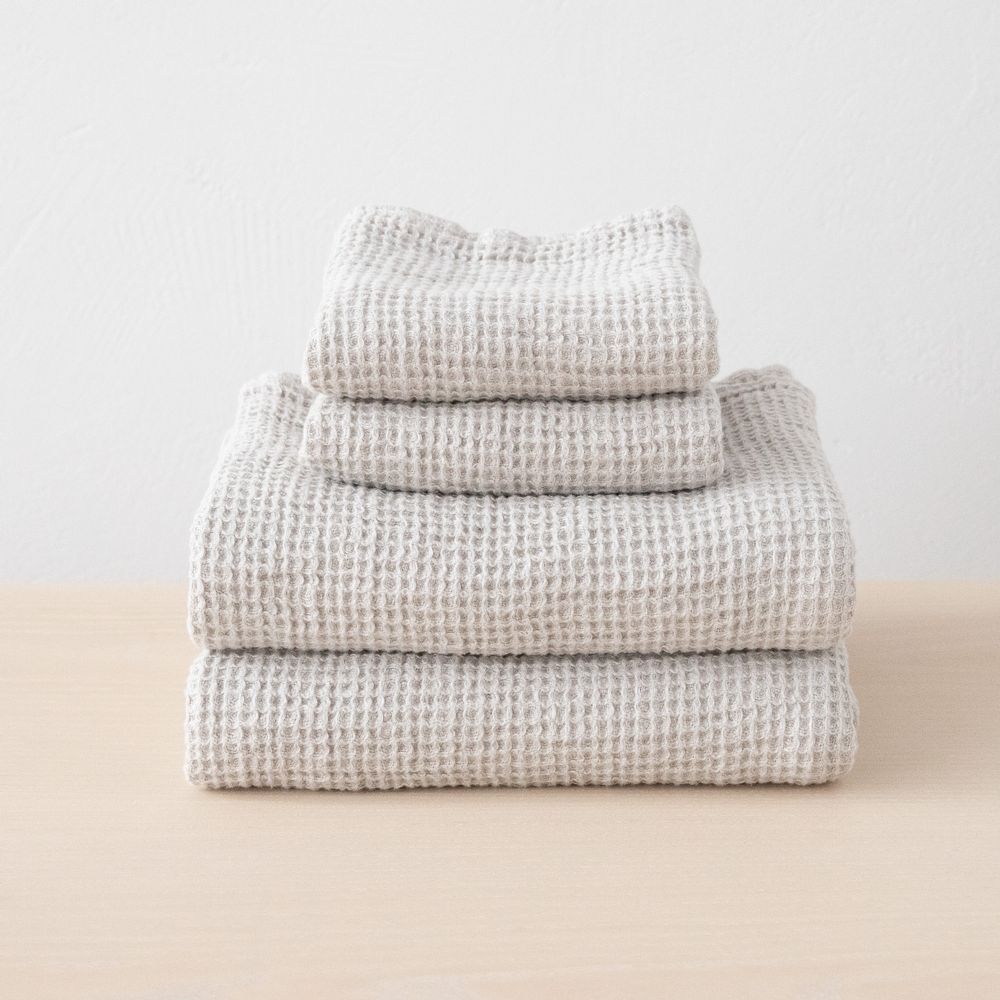 Serviettes de bain - Set de draps de bain en lin big - LINENME