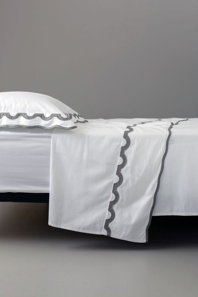 Bed linens - Kyma Cottonsatin Flat Sheet - KIMISOO