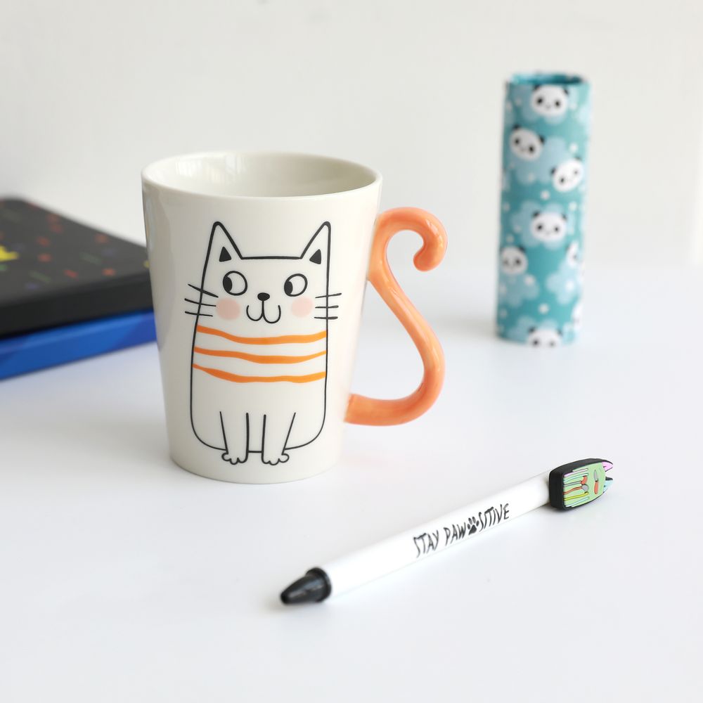 Kids accessories - Cats ceramic mugs - I-TOTAL