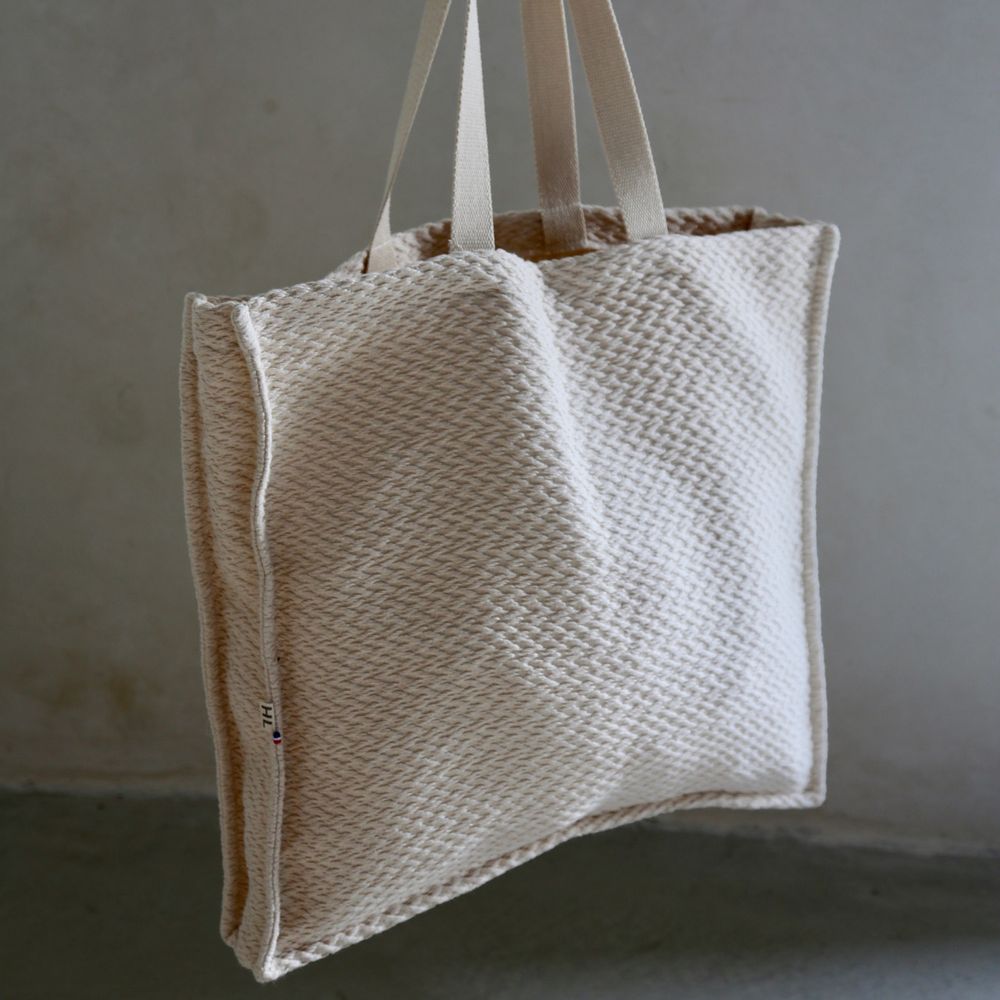 Sacs et cabas - Grand tote bag "Fofo" en denim - HL- HELOISE LEVIEUX