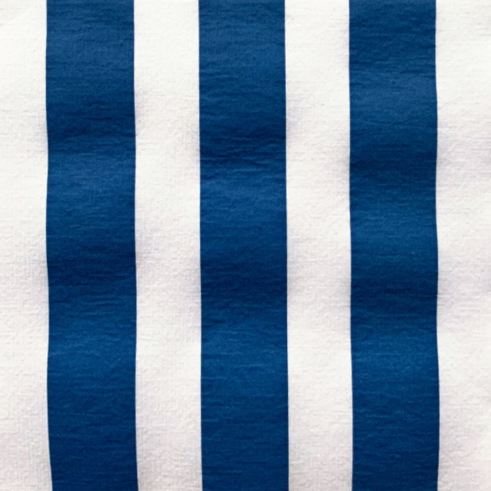 Decorative objects - Napkin blue stripe - FRANÇOISE PAVIOT
