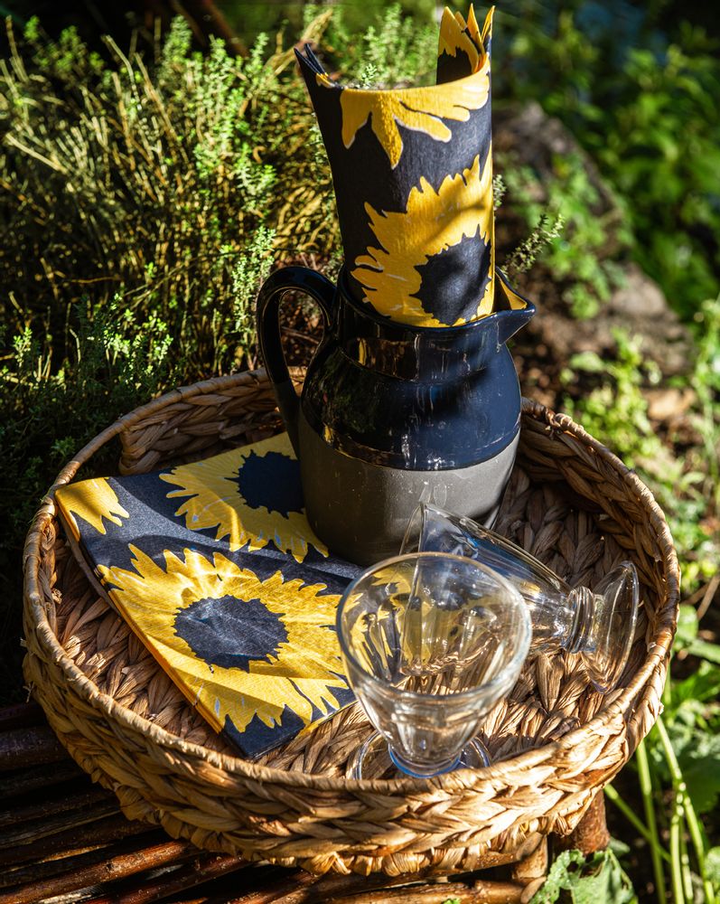 Decorative objects - Napkin Tournesol - FRANÇOISE PAVIOT