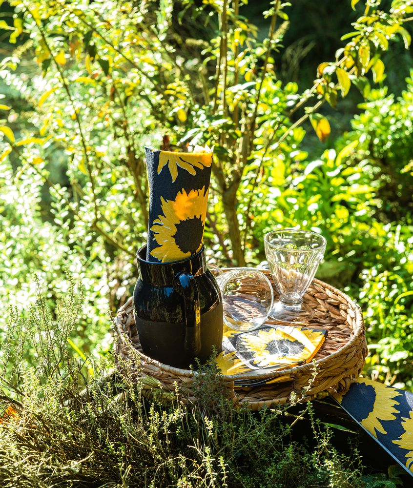 Decorative objects - Napkin Tournesol - FRANÇOISE PAVIOT