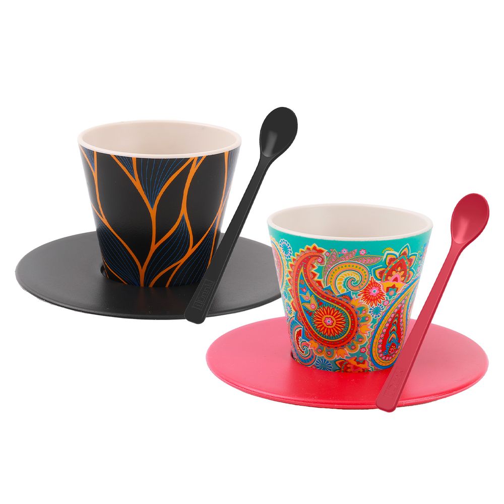 Tasses et mugs - ENSEMBLE DE MUGS ESPRESSO R-PET - I-DRINK