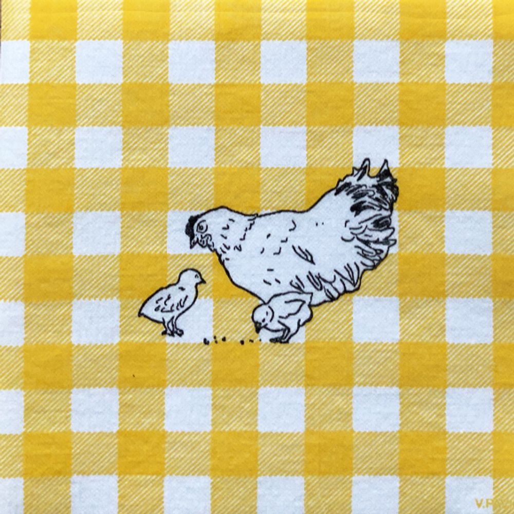 Decorative objects - Napkin Poulette - FRANÇOISE PAVIOT