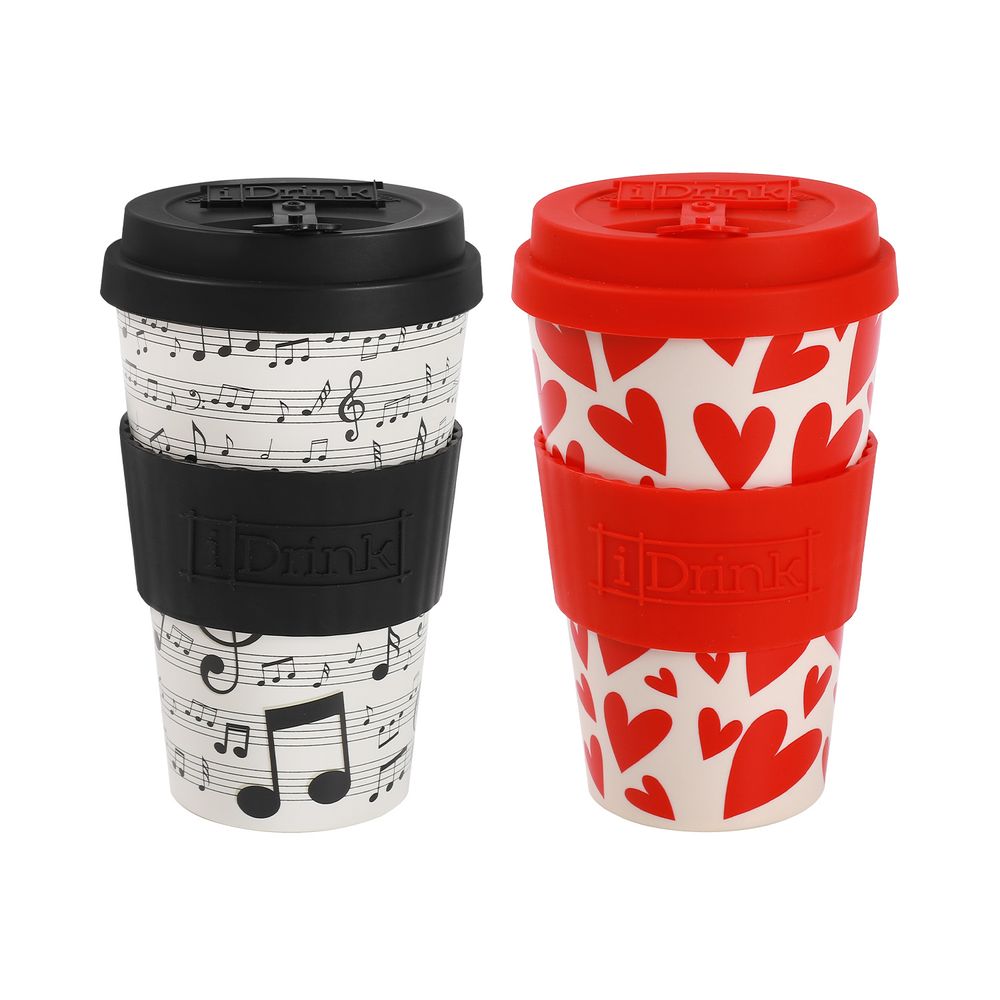 Tasses et mugs - Gobelet R-PET 435 ml COLLECTION (MIX 2) - I-DRINK
