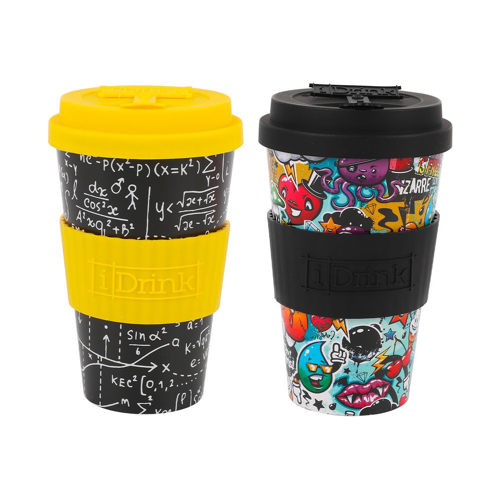 Tasses et mugs - Gobelet R-PET 435 ml COLLECTION (MIX 2) - I-DRINK