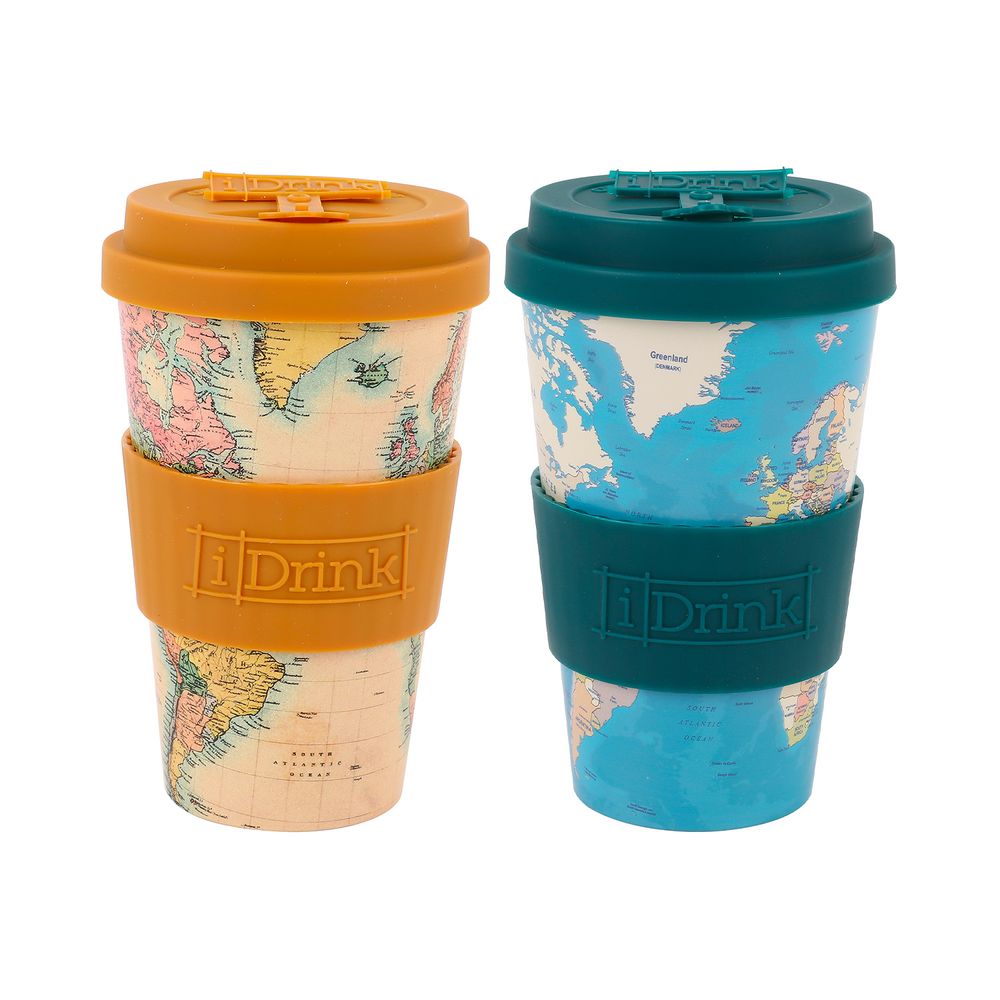 Tasses et mugs - Gobelet R-PET 435 ml COLLECTION (MIX 2) - I-DRINK