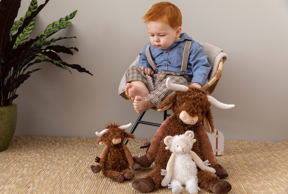 Soft toy - Rabbit Richie  - HAPPY HORSE / BAM BAM