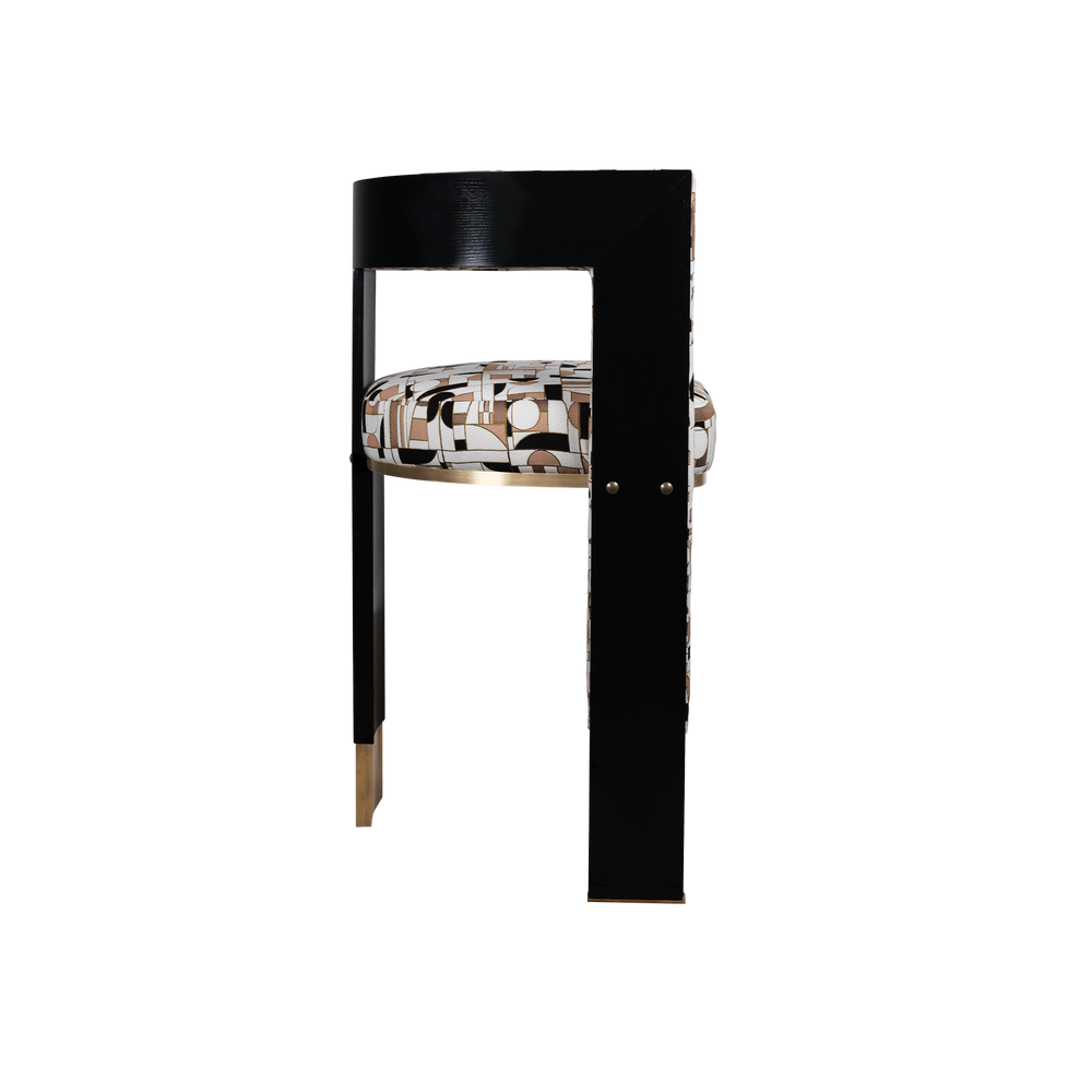 Chairs - Brooklyn Bar Chair - PORUS STUDIO