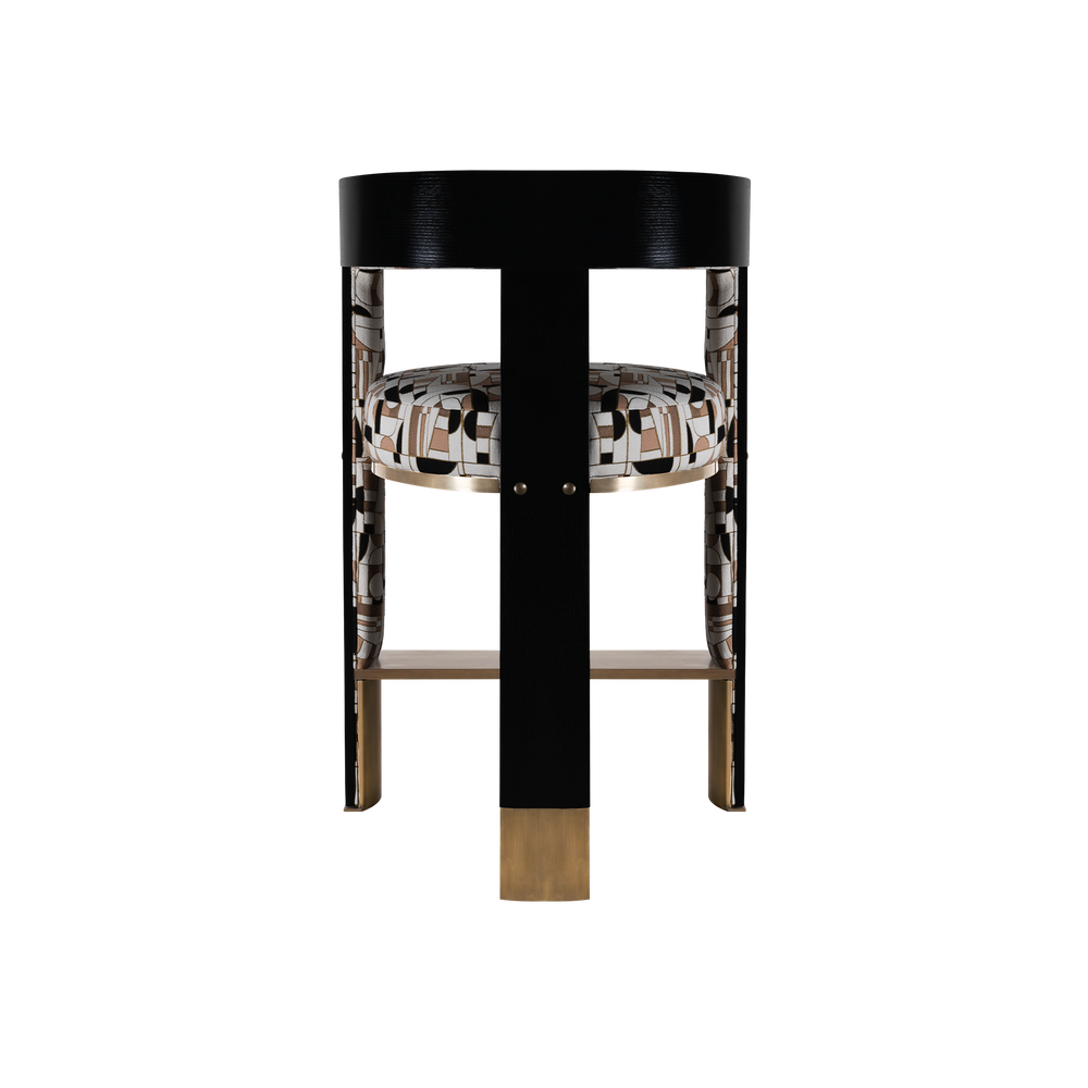 Chairs - Brooklyn Bar Chair - PORUS STUDIO