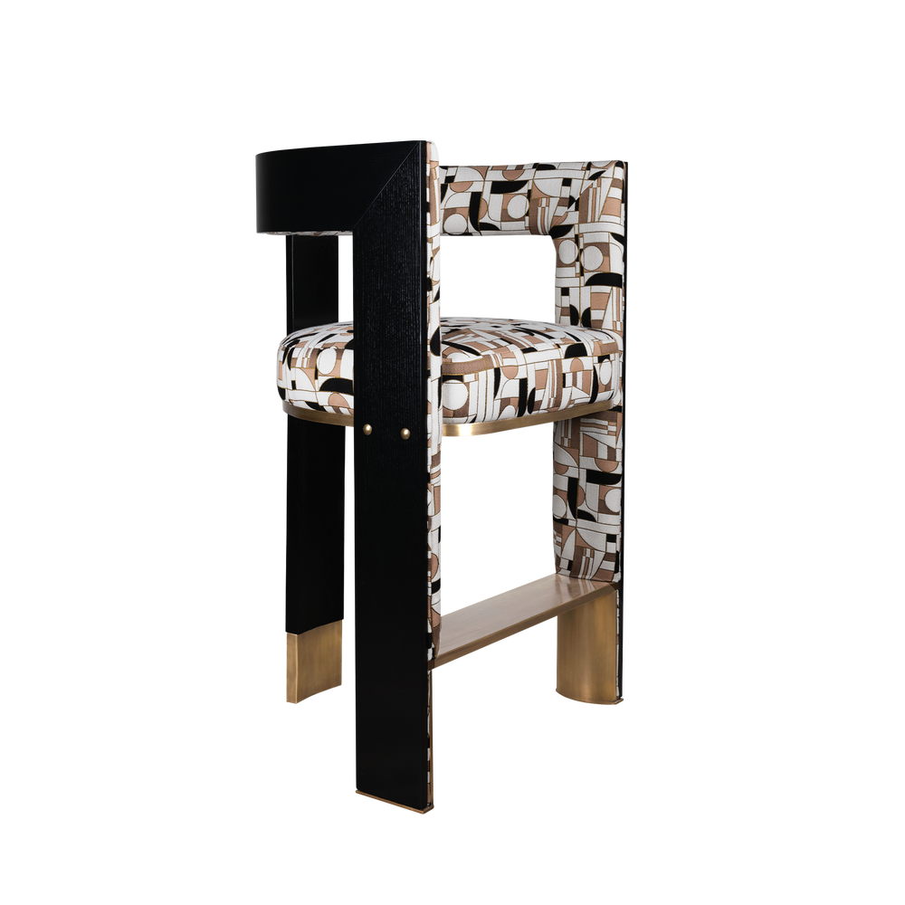 Chairs - Brooklyn Bar Chair - PORUS STUDIO
