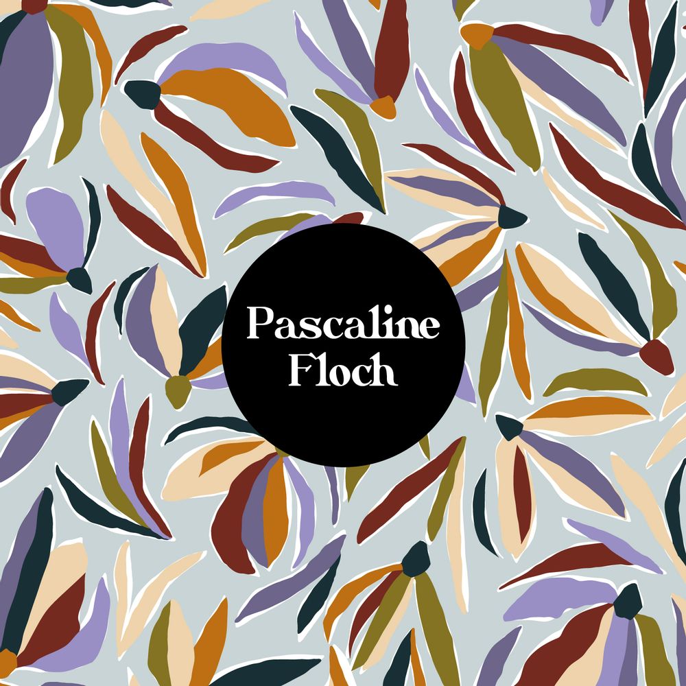 Textile and surface design - MOTIF ALL OVER - PASCALINE FLOCH