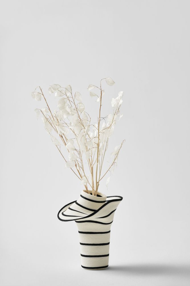 Décorations florales - stripe stripe / art object and vase - MOBJE