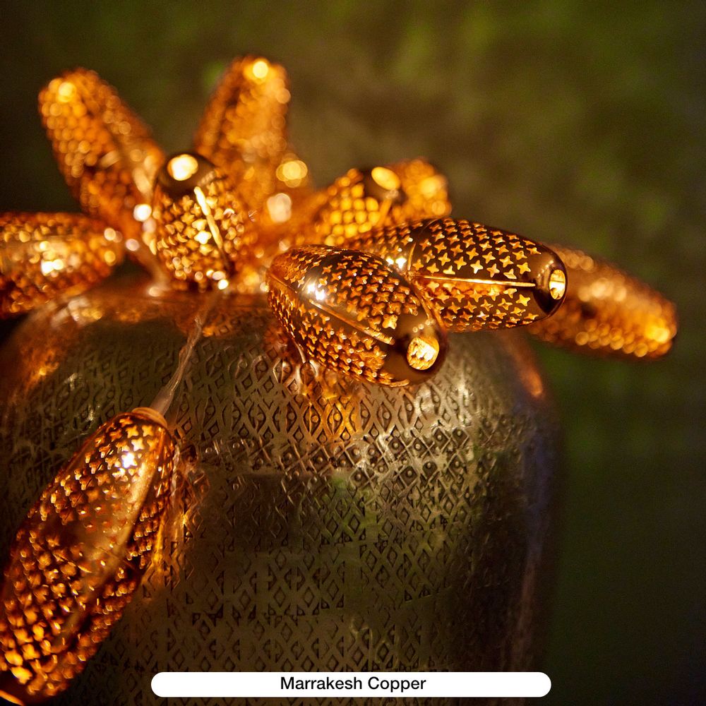 Outdoor hanging lights - Marrakesh String Light - LIGHT STYLE LONDON