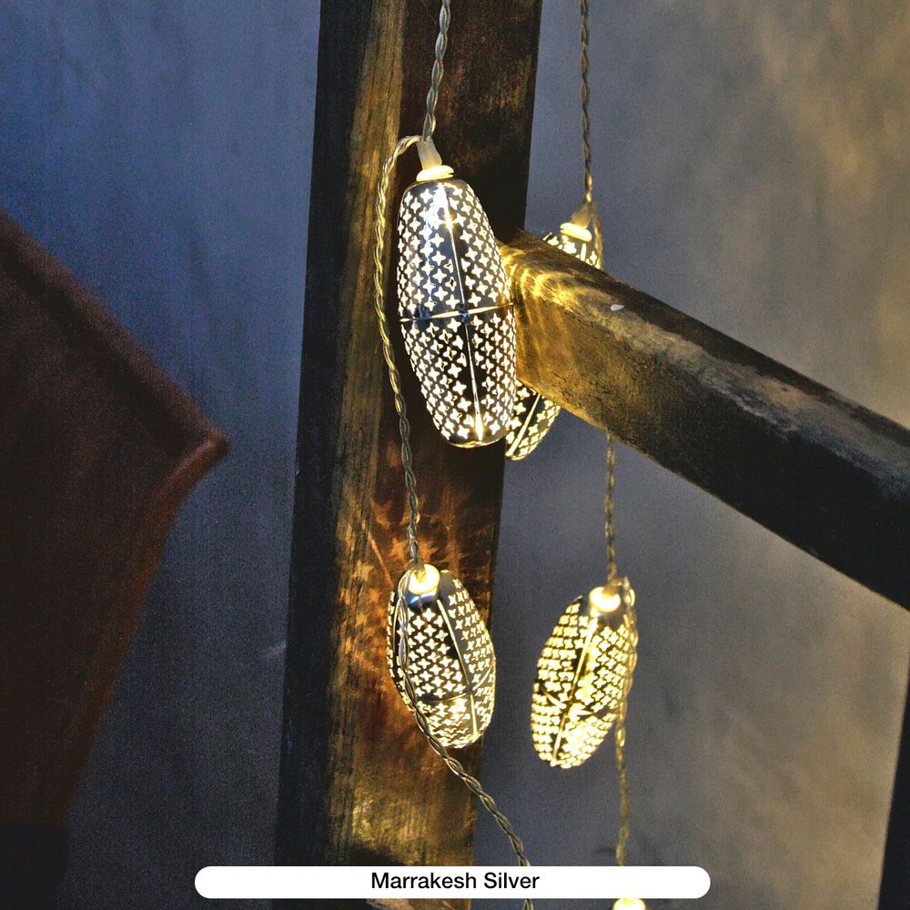 Outdoor hanging lights - Marrakesh String Light - LIGHT STYLE LONDON