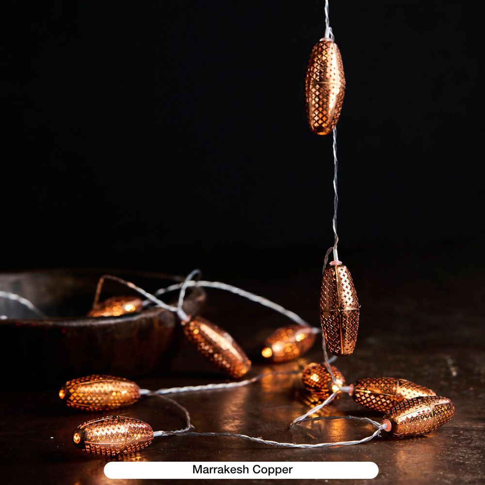 Outdoor hanging lights - Marrakesh String Light - LIGHT STYLE LONDON